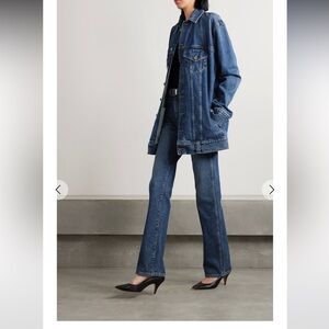 Khaite Jeans - Danielle high-rise slim-leg jeans, Size 25